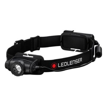 Ledlenser H5 CORE - Linterna frontal LED regulable, LED/1xAA, IP67, 350 lm, 20 h, negra