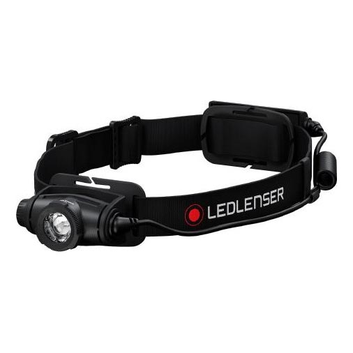 Ledlenser H5R CORE - linterna frontal recargable LED regulable/1800 mAh IP67 500 lm 50 h negra