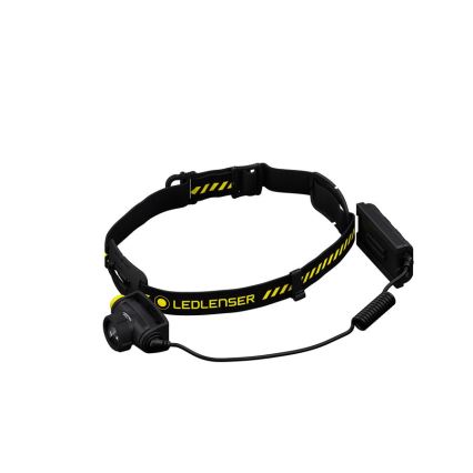 Ledlenser H5R WORK - linterna frontal recargable LED regulable, 1800 mAh, IP67, 500 lm, 45 h, negra