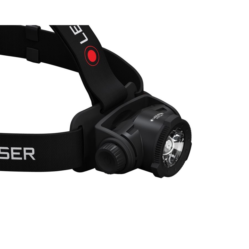 Ledlenser H7R CORE - Linterna frontal recargable LED regulable, 4800 mAh, IP67, 1000 lm, 65 h, negro
