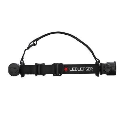 Ledlenser H7R CORE - Linterna frontal recargable LED regulable, 4800 mAh, IP67, 1000 lm, 65 h, negro