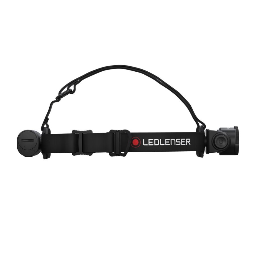 Ledlenser H7R CORE - Linterna frontal recargable LED regulable, 4800 mAh, IP67, 1000 lm, 65 h, negro