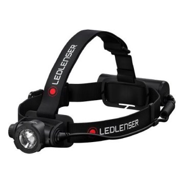 Ledlenser H7R CORE - Linterna frontal recargable LED regulable, 4800 mAh, IP67, 1000 lm, 65 h, negro