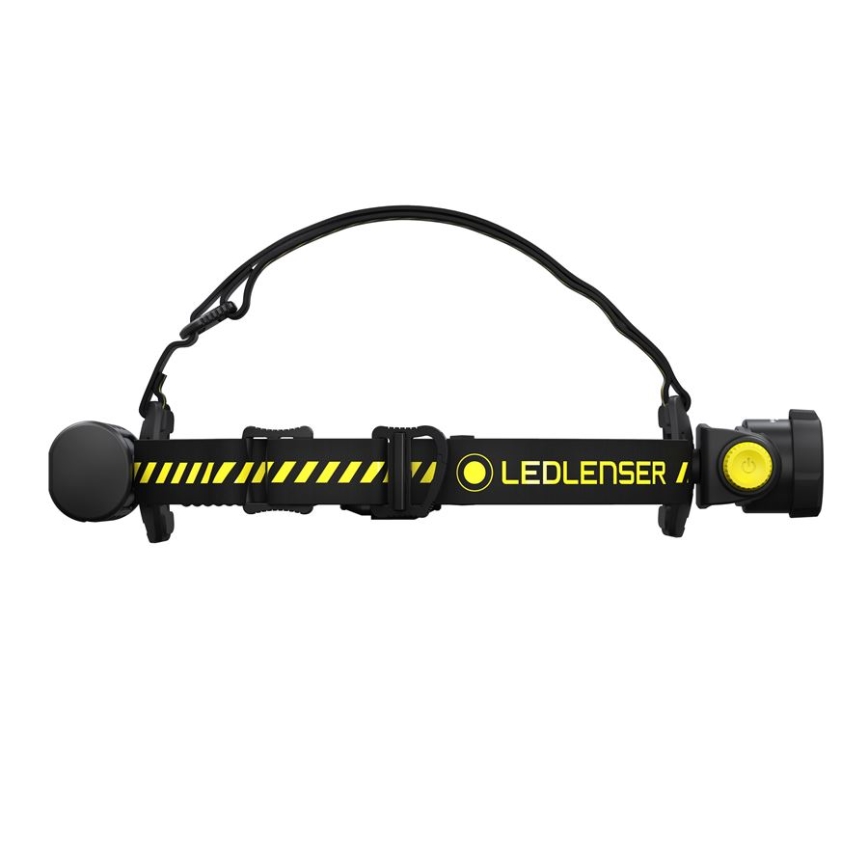 Ledlenser H7R WORK - linterna frontal recargable LED regulable, 4800 mAh, IP67, 1000 lm, 60 h, negra