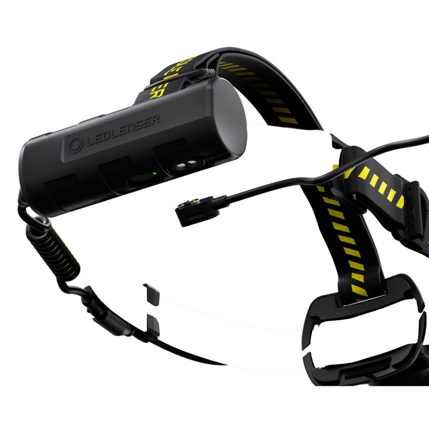 Ledlenser H7R WORK - linterna frontal recargable LED regulable, 4800 mAh, IP67, 1000 lm, 60 h, negra