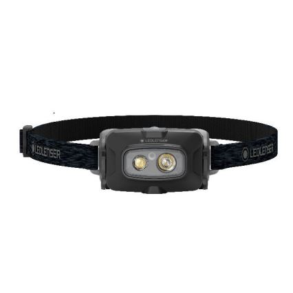 Ledlenser HF4R Core - Linterna frontal recargable LED regulable, 1000 mAh, IP68, 500 lm, 35 h, negro