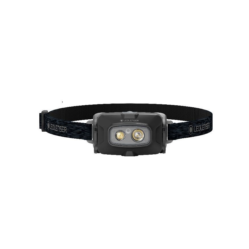 Ledlenser HF4R Core - Linterna frontal recargable LED regulable, 1000 mAh, IP68, 500 lm, 35 h, negro