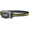 Ledlenser HF4R Work - Linterna frontal recargable LED con regulación de intensidad, batería 1000 mAh, resistente IP68, 500 lm, hasta 35 h, negra