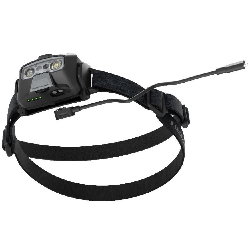 Ledlenser HF6R Core - linterna frontal recargable y regulable con LED/2000 mAh IP68 800 lm 60 h negra