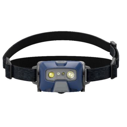 Ledlenser HF6R Core - Linterna frontal recargable LED regulable / 2000 mAh, IP68, 800 lm, 60 h, azul