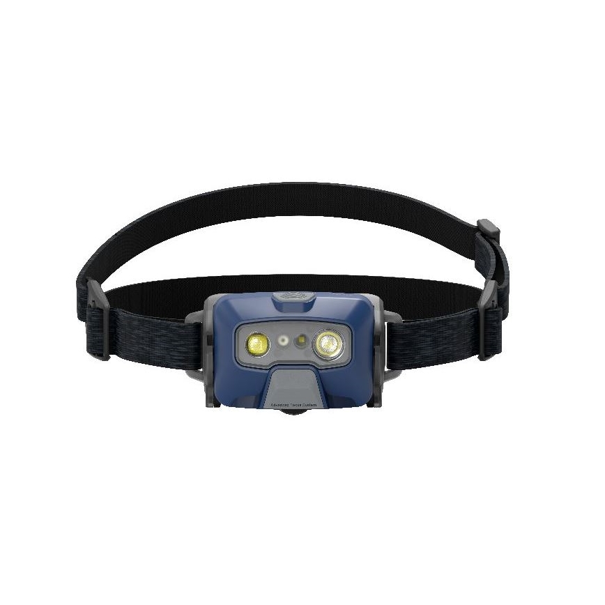 Ledlenser HF6R Core - Linterna frontal recargable LED regulable / 2000 mAh, IP68, 800 lm, 60 h, azul