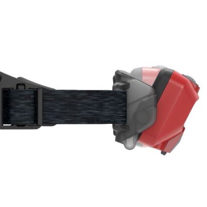 Ledlenser HF6R Core - Frontal recargable LED regulable, 2000 mAh, IP68, 800 lm, 60 h, roja