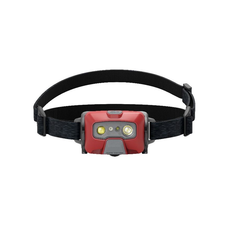 Ledlenser HF6R Core - Frontal recargable LED regulable, 2000 mAh, IP68, 800 lm, 60 h, roja