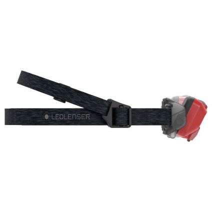 Ledlenser HF6R Core - Frontal recargable LED regulable, 2000 mAh, IP68, 800 lm, 60 h, roja