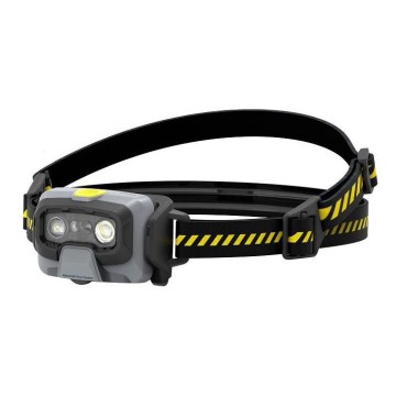 Ledlenser HF6R Work - Linterna frontal LED recargable y regulable, 2000 mAh, IP68, 800 lm, 60 h, negra