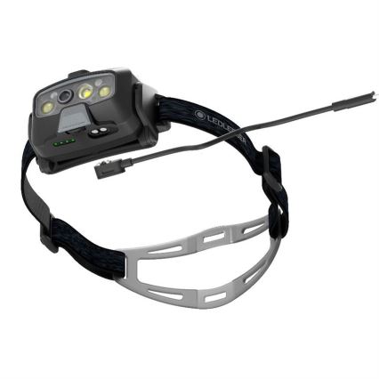 Ledlenser HF8R Core - Linterna frontal recargable LED regulable/2000 mAh IP68 800 lm hasta 60 h gris