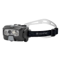 Ledlenser HF8R Core - Linterna frontal recargable LED regulable/2000 mAh IP68 800 lm hasta 60 h gris