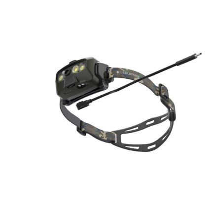 Ledlenser HF8R Core RGB - LED linterna frontal recargable regulable LED/3700 mAh IP68 1600 lm 90h verde