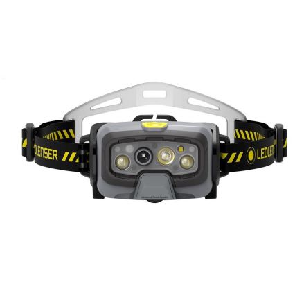 Ledlenser HF8R Work - Linterna frontal recargable LED regulable LED/3700 mAh IP68 1600 lm 90 h negra