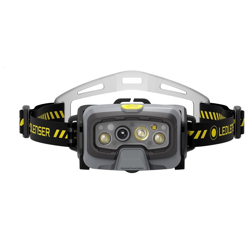 Ledlenser HF8R Work - Linterna frontal recargable LED regulable LED/3700 mAh IP68 1600 lm 90 h negra