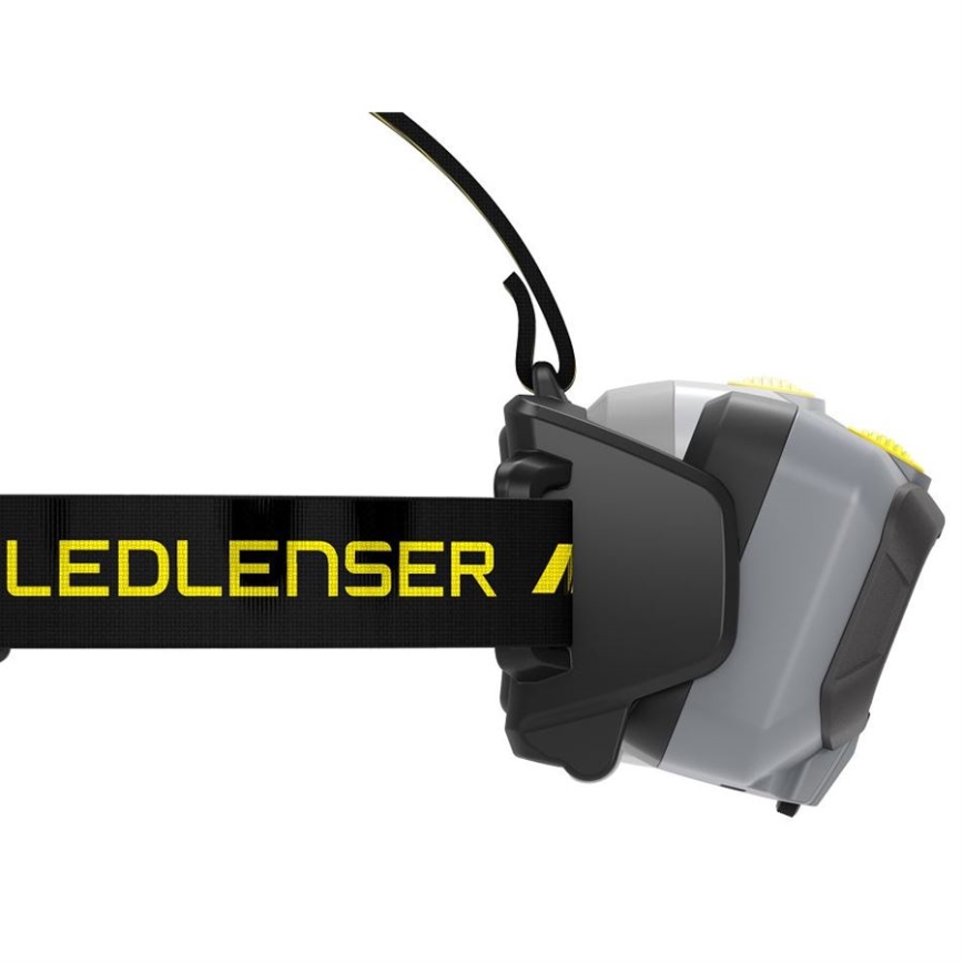 Ledlenser HF8R Work - Linterna frontal recargable LED regulable LED/3700 mAh IP68 1600 lm 90 h negra