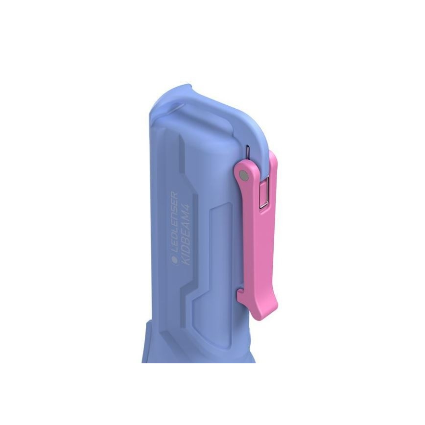 Ledlenser KIDBEAM4 RAINBOW - Linterna infantil LED regulable LED/2xAAA IP44 violeta