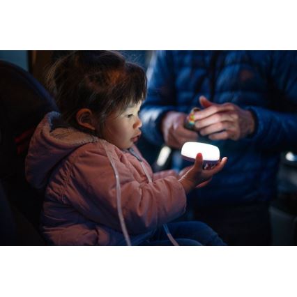 Ledlenser KIDCAMP6 DINO - Lámpara portátil LED regulable, 3x AAA, IP44, verde