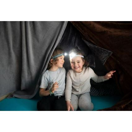 Ledlenser KIDLED2 RAINBOW - linterna frontal infantil LED regulable LED/1xAAA IPX4 40 lm 20h violeta