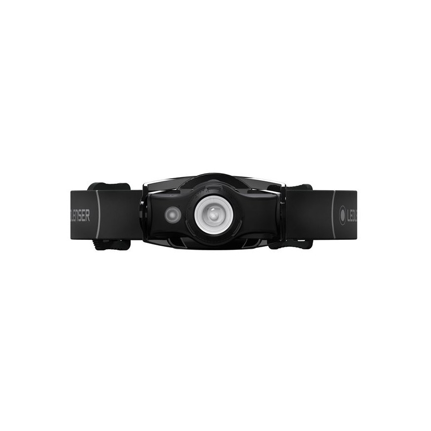 Ledlenser MH4 - linterna frontal recargable LED regulable, batería 750 mAh, IP54, 400 lm, 35 h de autonomía, negra