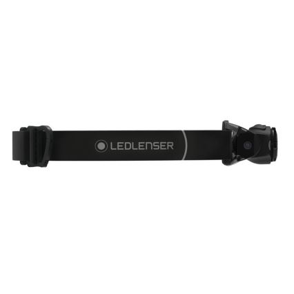 Ledlenser MH4 - linterna frontal recargable LED regulable, batería 750 mAh, IP54, 400 lm, 35 h de autonomía, negra