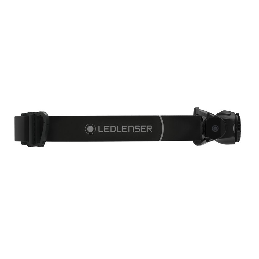 Ledlenser MH4 - linterna frontal recargable LED regulable, batería 750 mAh, IP54, 400 lm, 35 h de autonomía, negra