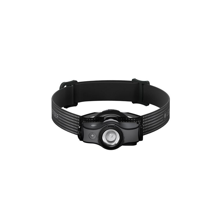 Ledlenser MH5 - linterna frontal LED recargable y regulable / 1xAA/750 mAh IP54 400 lm 35 h negro/gris
