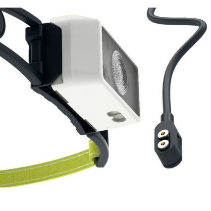 Ledlenser NEO1R - linterna frontal recargable LED regulable, 730 mAh, IP67, 250 lm, 15 h, verde