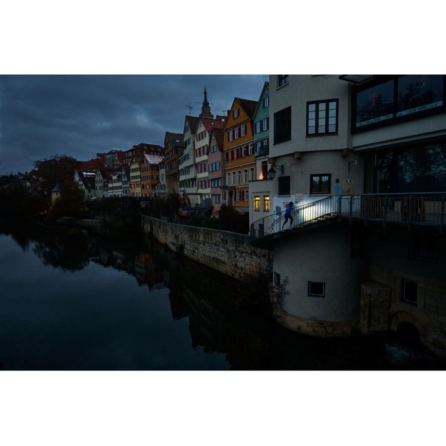 Ledlenser NEO3 - linterna frontal LED regulable LED/3xAAA IP54 400 lm 20 h negro/blanco