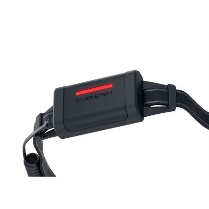 Ledlenser NEO5R - linterna frontal recargable LED regulable/1800 mAh IP54 600 lm 35 h negra/blanca