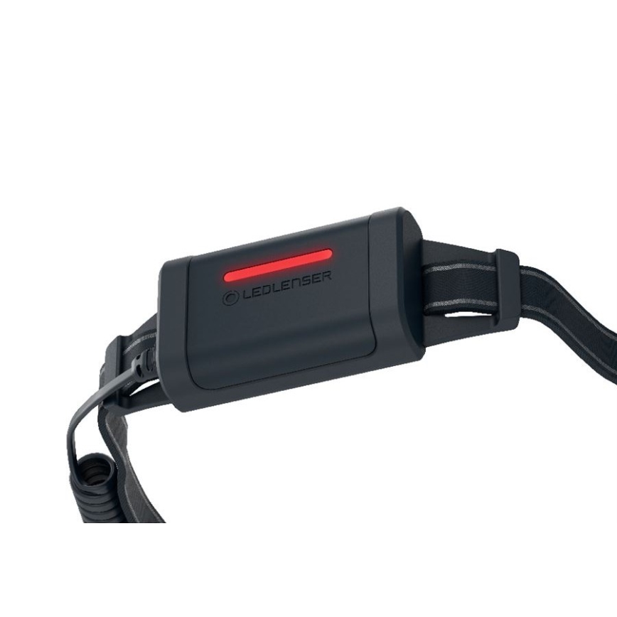 Ledlenser NEO5R - linterna frontal recargable LED regulable/1800 mAh IP54 600 lm 35 h negra/blanca