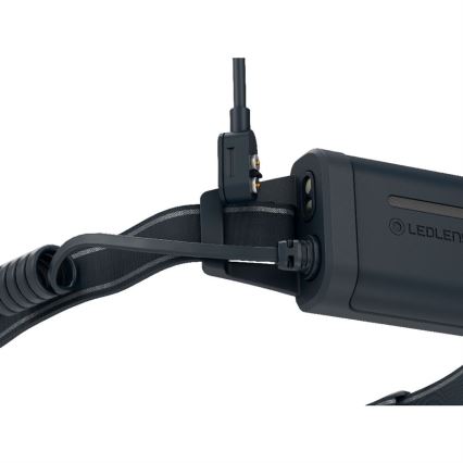 Ledlenser NEO5R - linterna frontal recargable LED regulable/1800 mAh IP54 600 lm 35 h negra/blanca