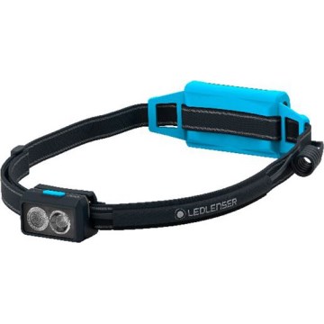 Ledlenser NEO5R - linterna frontal recargable LED regulable / 1800 mAh IP54 600 lm 35 h azul