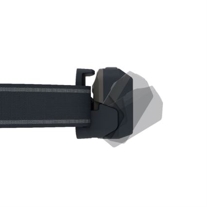 Ledlenser NEO5R - Linterna frontal recargable LED regulable LED/1800mAh IP54 600 lm 35 h negra