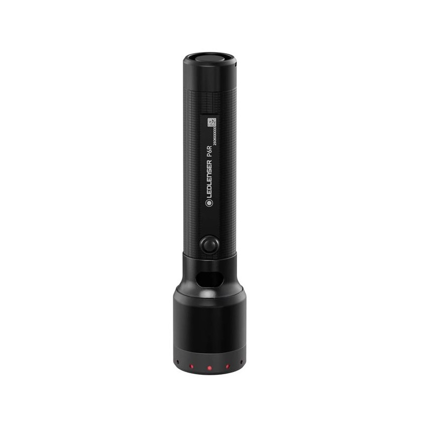 Ledlenser P6R - Linterna recargable LED regulable LED/3000 mAh IP68 1200 lm 65 h negra