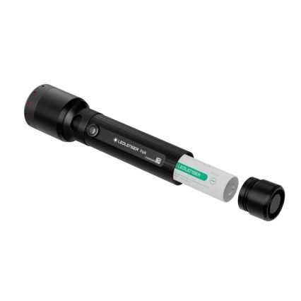 Ledlenser P6R - Linterna recargable LED regulable LED/3000 mAh IP68 1200 lm 65 h negra