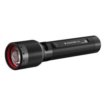 Ledlenser P6R - Linterna recargable LED regulable LED/3000 mAh IP68 1200 lm 65 h negra