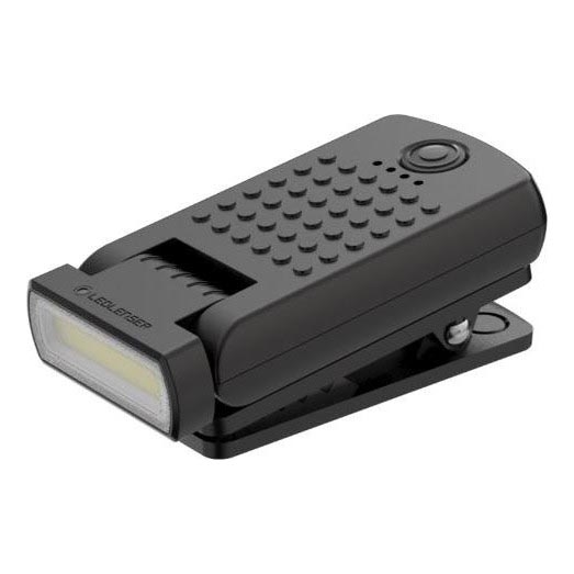 Ledlenser W1R - Linterna de trabajo recargable y regulable con clip LED/740 mAh IP54 220 lm