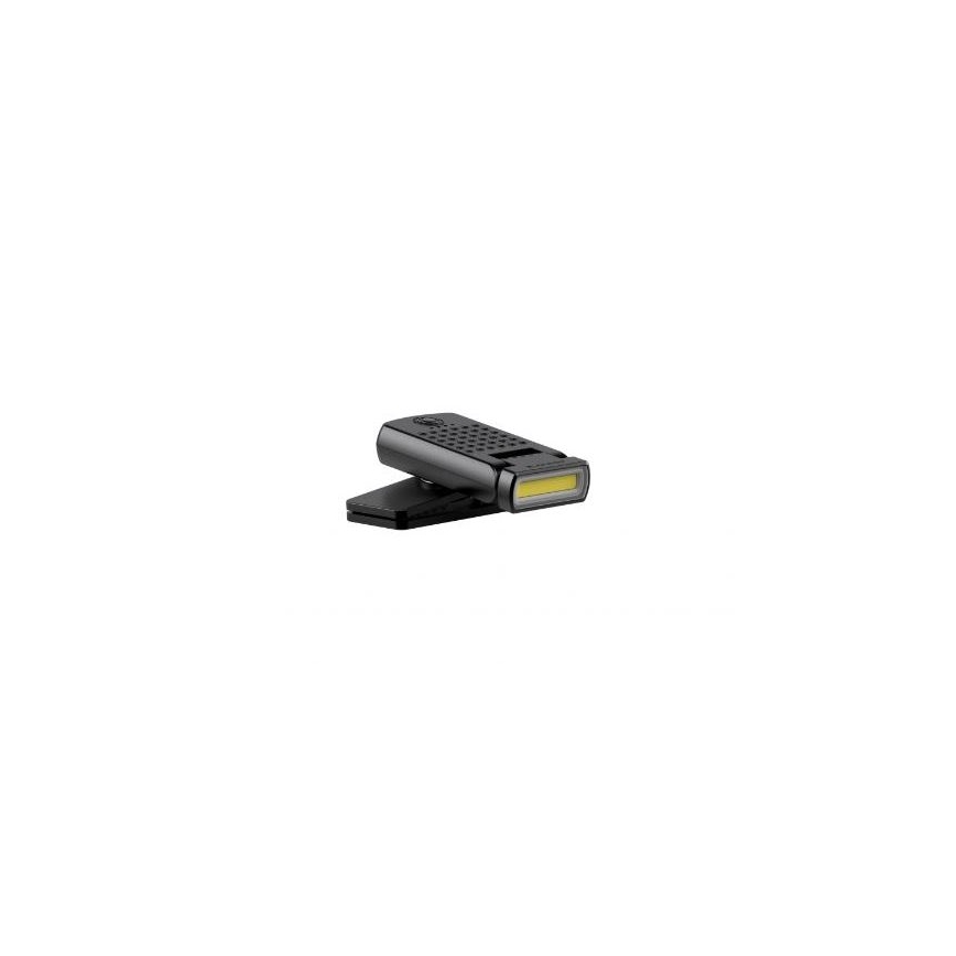 Ledlenser W1R - Linterna de trabajo recargable y regulable con clip LED/740 mAh IP54 220 lm