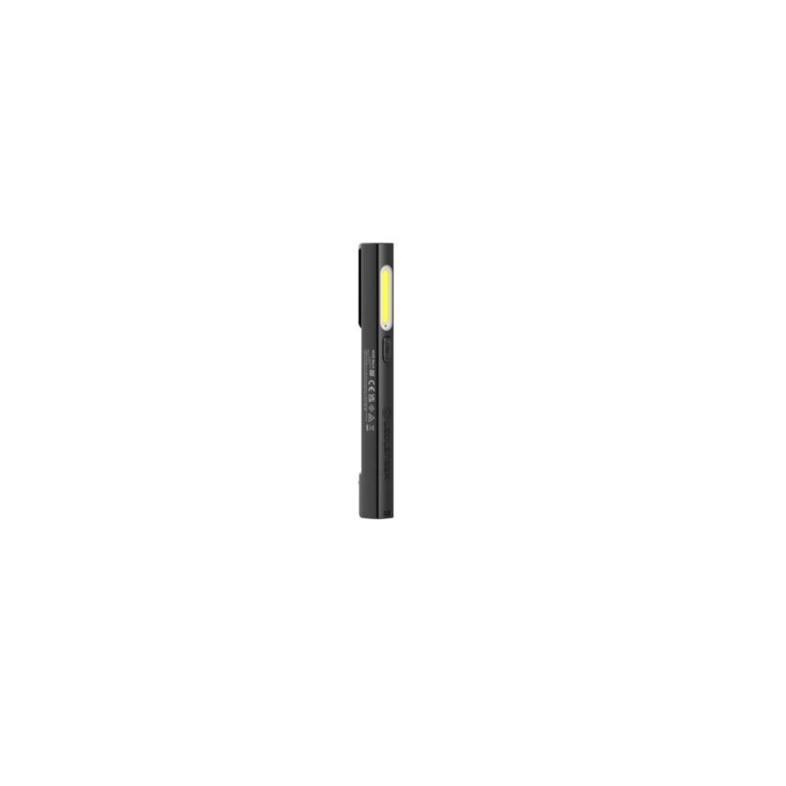 Ledlenser W2R - linterna de trabajo recargable y regulable LED, batería 630 mAh, protección IP54, 220 lm
