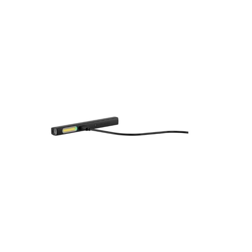 Ledlenser W2R - linterna de trabajo recargable y regulable LED, batería 630 mAh, protección IP54, 220 lm
