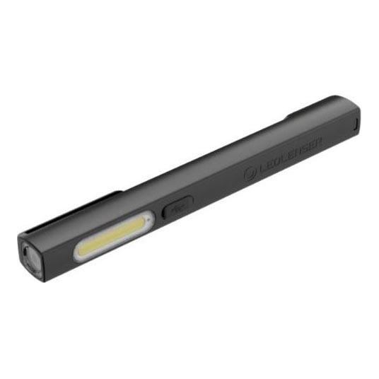 Ledlenser W2R - linterna de trabajo recargable y regulable LED, batería 630 mAh, protección IP54, 220 lm