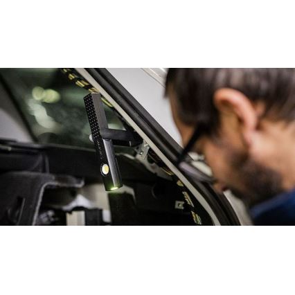 Ledlenser W4R - Linterna de trabajo recargable LED regulable, batería 760 mAh, IP54, 220 lm