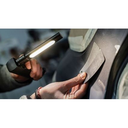Ledlenser W7R - Luz de trabajo recargable LED regulable, 2500 mAh, IP54, 600 lm