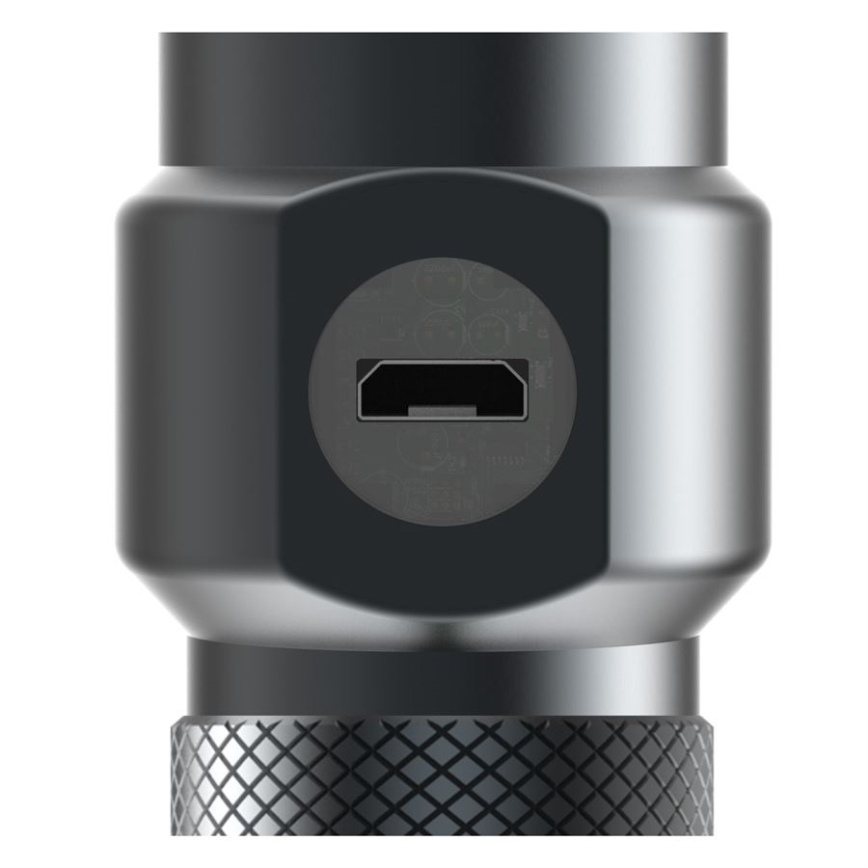 Ledlenser WORKERS FRIEND - Linterna recargable LED regulable / 2500 mAh, 280 lm, 80 h, negra